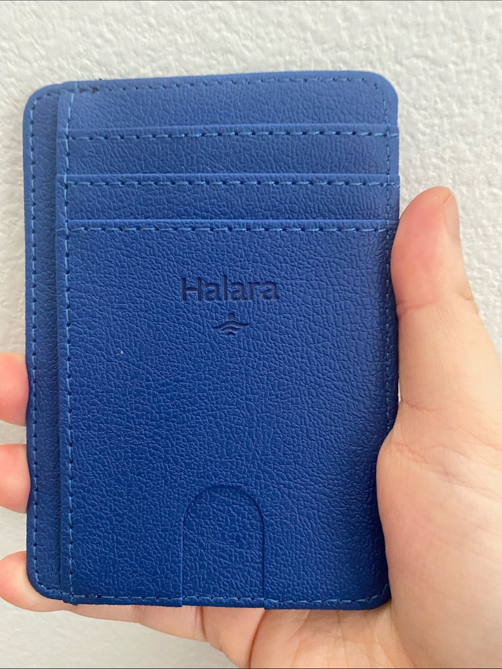 HALARA Royal Blue Slim Card Wallet